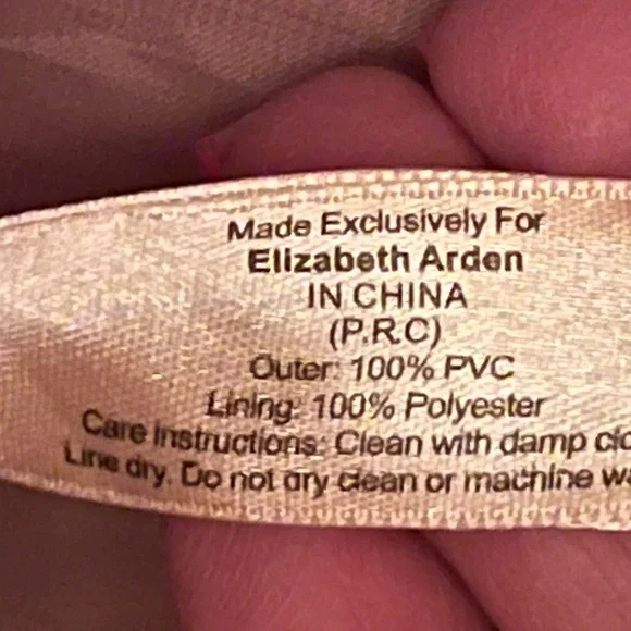 Elizabeth Arden large red and black patent tote bag - Picture 8 of 8